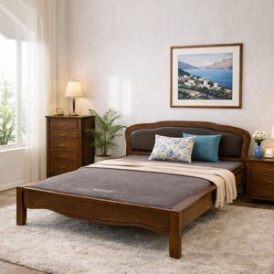 보루네오 전국무료 보루네오 딥슬립 황토볼 Q 원목가죽 온돌침대 HP6113F