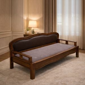 보루네오 전국무료 보루네오 딥슬립 황토볼 원목가죽 온돌소파침대 HP6114F