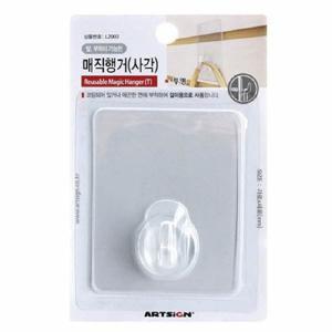 오피스넥스 매직행거 사각 투명 L2003 9915 70 x 90 1개입