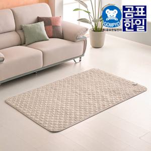 곰표한일전자 [곰표한일] EMF 폰지 탄소 전기요 베이지그레이_싱글