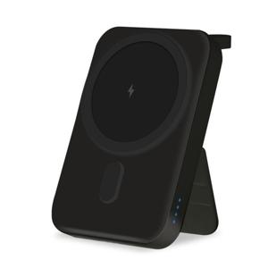 지클릭커 지클릭커 그릭 폴딩 with 워치 2IN1 맥세이프 보조배터리 블랙