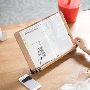 히키스 심플 3단모드 대형 우드독서대