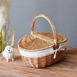 청년리빙 라탄 피크닉바구니 대형