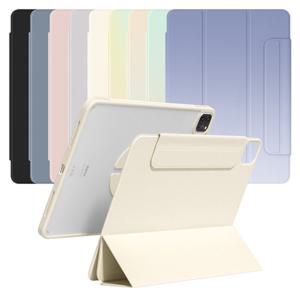 태블리스 아이패드에어4 5 6세대 M2 11 분리형 마그네틱 커버 세로거치 투명 케이스 ID-90