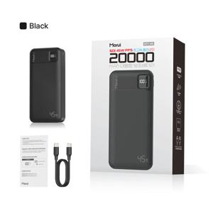 모루이 모루이 PD PPS 45W 보조배터리 MT-45 20000mAh 블랙