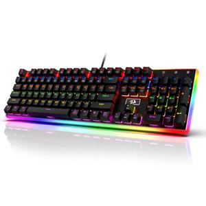 Redragon [중급] Redragon KALI K577R RAINBOW 게이밍 키보드(청축) K577R-B