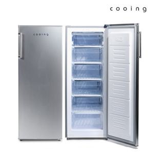 쿠잉 [최상급] 스탠드 냉동고 6단 서랍식 164L FR-191SS
