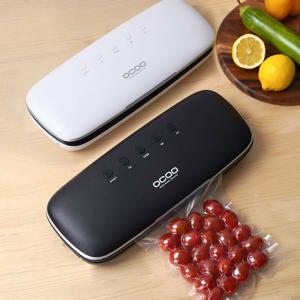 오쿠 [중급] 원터치 진공포장기(블랙) OCS-VP2000 +전용 포장백 중 20p+소 20p