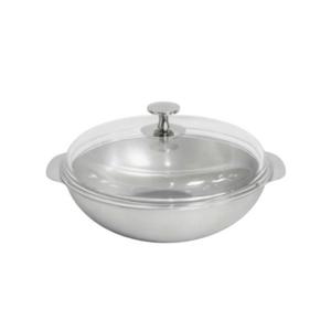 키친스타일 델라고 무연마 통5중 스텐 쿠커 24cm 인덕션 뚝배기 냄비