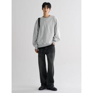 [에잇세컨즈] 빈티지 와이드 핏 데님 팬츠  블루 (456121CMBP)