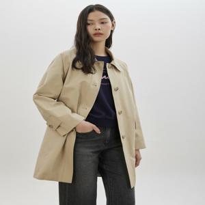 [씨씨콜렉트] C261MSJ106 발마칸 하프 트렌치 코트