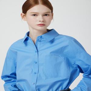 [CC콜렉트] C253MSC001_베이직 사이드 버튼 셔츠