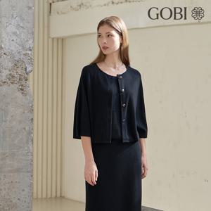 고비(GOBI) 실크 캐시미어 판초 가디건