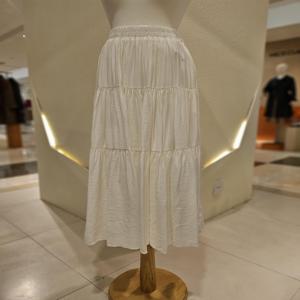 [SOUP] 밴딩 티어드 롱 스커트 (SC3SR30)