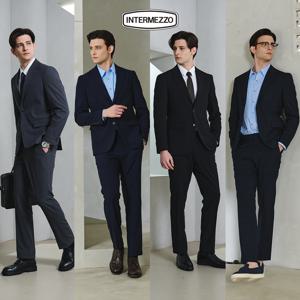 인터메조 26SS 워셔블+비즈니스 수트 2벌 세트