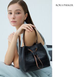 [로라파커] 소가죽 크로코 토트백