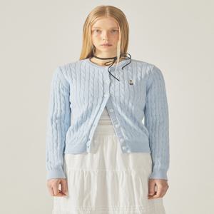 후아유 여성 스티브 케이블 가디건 WHCKE1101F