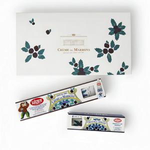 [클레망포지에] 크렘드마롱 밤잼 세트 (자이언트 튜브220g+튜브78g+쁘띠 기프트 세트411g+쇼핑백)