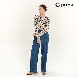 [G.prese] 지프레세 26SS 플리츠 데님 팬츠