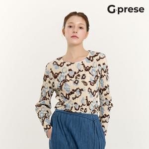 [G.prese] 지프레세 26SS 패턴 블라우스
