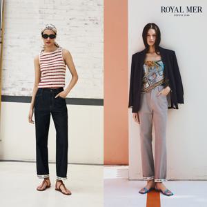 로얄메르 26SS 그래피티 롤업 데님