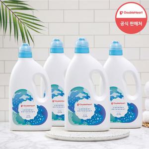 [더블하트] 유아용 세탁세제 1.8L 용기 2+2