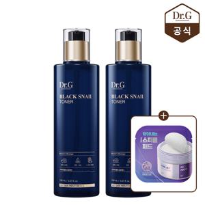 [닥터지] 블랙 스네일 토너 150ml 1+1+바쿠치올 패드1P