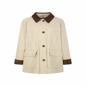 [JJ지고트] 코듀로이 칼라 싱글 트렌치 코트 GS3M0TC931 GS3M0TC93