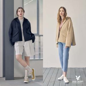 라일앤스콧 26SS 여성 코튼 슬릿 블루종 재킷 1종