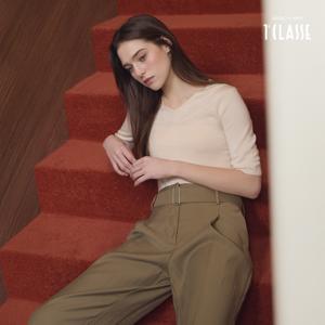 [26SS 최신상] 프리마클라쎄 시그니처 하프슬리브 니트 2종