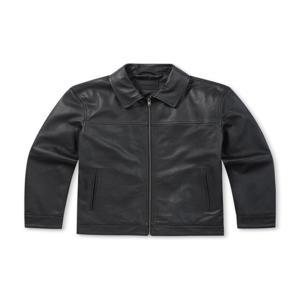 [브렌우드] 나빠 엠보 양가죽 트러커_BRUDX26231BKX BRUDX26231