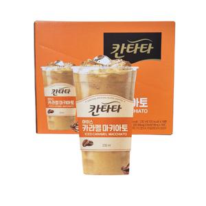 칸타타 카라멜마키아토 230ml x 20팩 파우치음료
