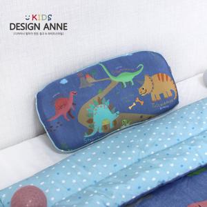 [디자인엔] 알러지케어 해피다이노 키즈메모리폼베개