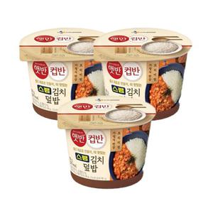 씨제이 컵반 스팸김치덮밥 251gX8개