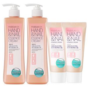 바세린 핸드앤네일 핸드크림 500ml x 2개+60ml x 2개