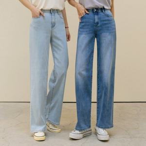 ★기간한정특가★[빠른배송] 썸머 깔끔 보정 꿀핏 소프트 스판 와이드진