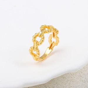 [골드모아] 여자 순금 반지 3.75g [서클볼 체인]