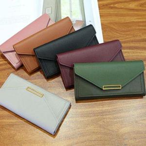 [에이치플러스몰]여성 고급 가죽 지폐 동전 카드 수납력좋은 장지갑