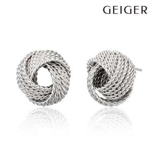 [가이거] 실버 꼬임체인 볼드 귀걸이 GISVEE145