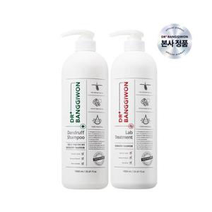 [닥터방기원] 댄드러프 비듬샴푸1000ml +랩 트리트먼트1000ml