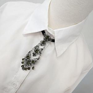 남자 여자 셀프웨딩 보석 넥타이 (WBE2652)