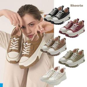 [슈리오]소가죽 로제 스니커즈