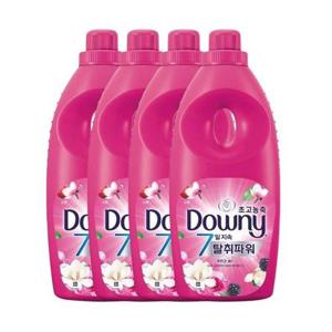 다우니 고농축 섬유유연제 목련과베리향 1L 4개 WFKLQHX