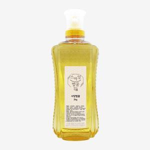 [스마일벌꿀] 국내산 사양벌꿀 2kg(튜브형)