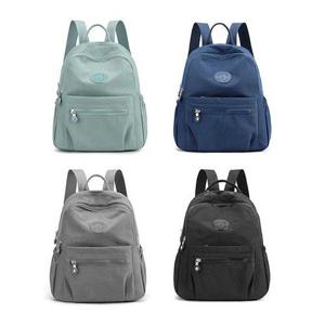 캐주얼 포켓 미니 백팩 작은 배낭 여자 여행용 백팩 WB43F9E