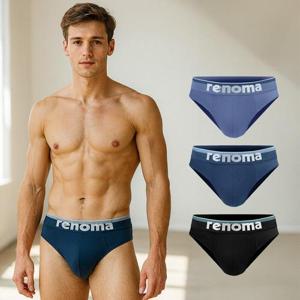 [레노마 언더웨어]레노마 남성 울트라 소프트 브리프 3매 (블루,퍼플,블랙)