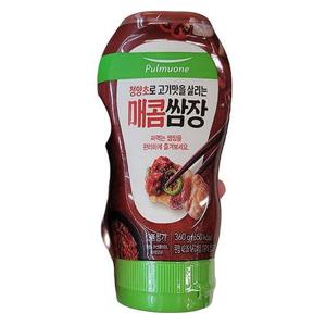 풀무원_매콤쌈장 튜브 _360G x 3개 24360