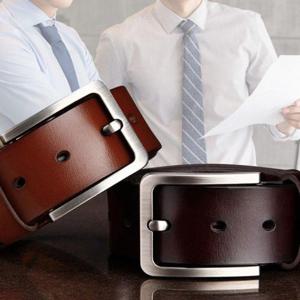 소가죽 남성용 허리 벨트 청바지 슬랙스 정장용 가죽띠 WFMCXDZ