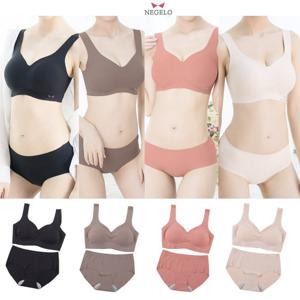 [네게로] 편안한 노와이어브라 인생 브라팬티 8종 세트