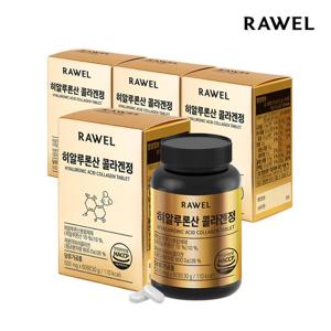 로엘 타블랩 히알루론산 저분자 피쉬 콜라겐정 4통(8개월분), 500mg x 60정